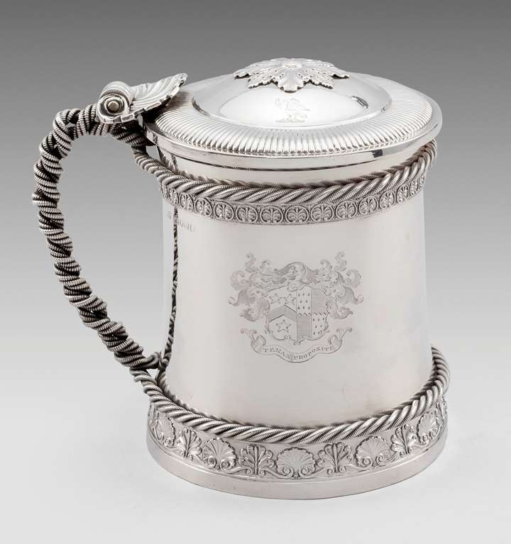 A George III Silver Tankard